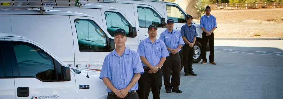 KIC Refrigeration crew ready for Mini Split Repair jobs across San Pablo